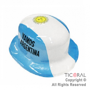 SOMBRERO BOMBIN VAMOS ARGENTINA x 6 UNIDADES